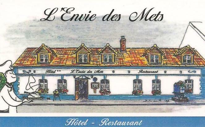 Logis - Hotel & Restaurant "L'Envie Des Mets" Rang-du-Fliers Exterior foto